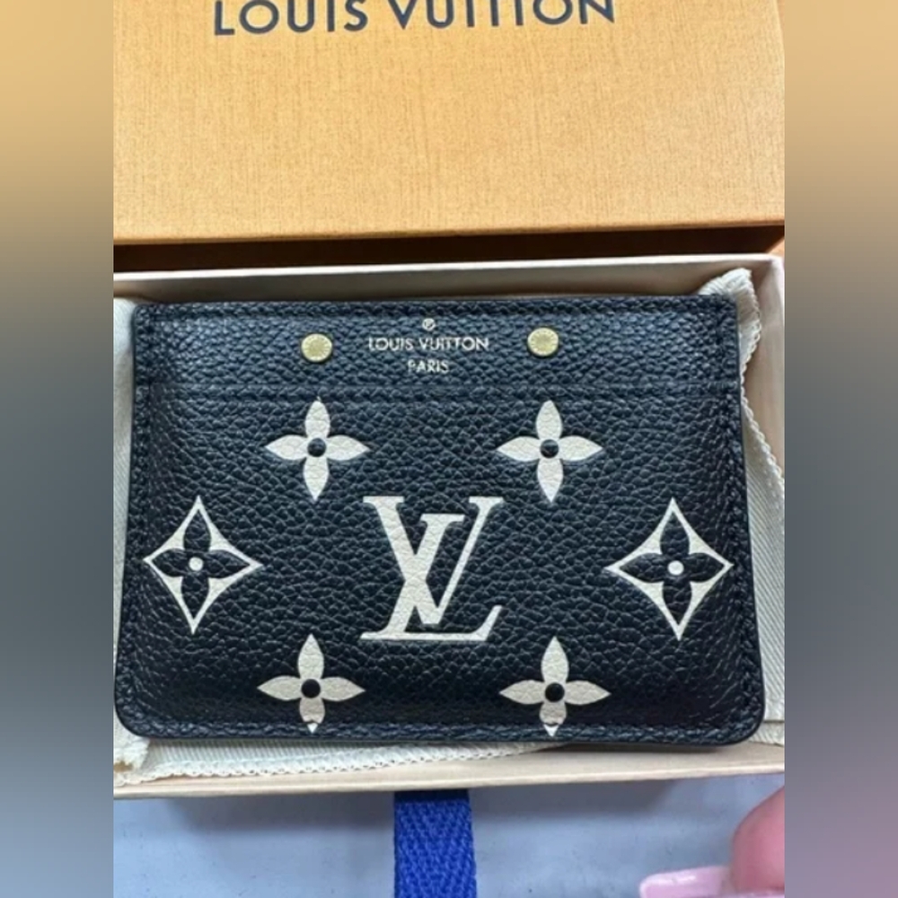 Louis Vuitton Monogram Empreinte Card Holder